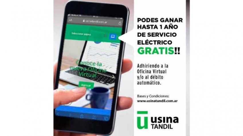 La Usina de Tandil te premia con hasta un año de luz gratis 